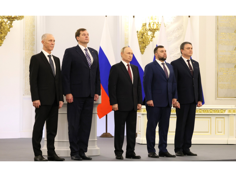 L’homme fort de la Russie fait un discours historique